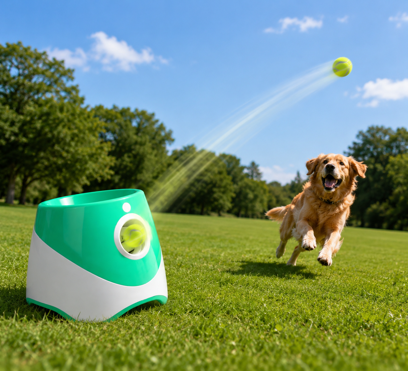 FetchPro Automatic Dog Ball Launcher