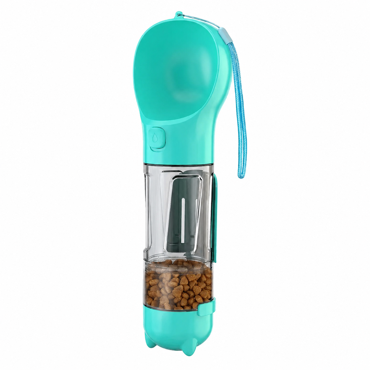 3-in-1 Portable Dog Water Bottle and Food Dispenser